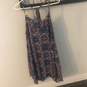 Boho Pattern Handkerchief Dress